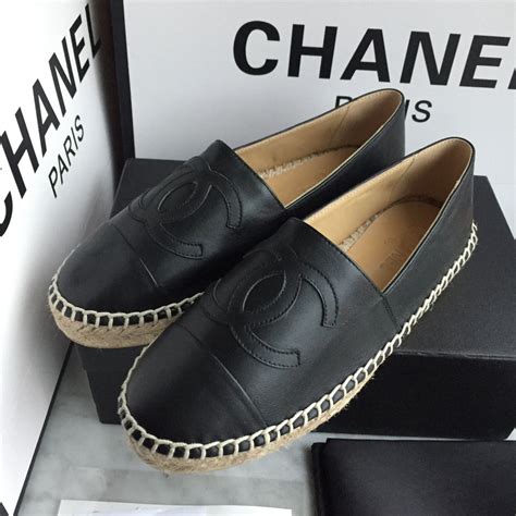 chanel pearl espadrilles replica|chanel espadrilles size chart.